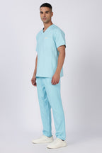 Prime - Men's V-Neck Scrub - 7 Pocket - Eucalyptus