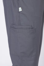 Prime – Men's V-Neck Scrub - 7 Pocket - Steel Grey