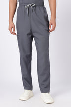 Prime – Men's V-Neck Scrub - 7 Pocket - Steel Grey