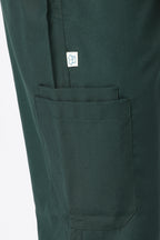 Prime – Men's V-Neck Scrub - 7 Pocket - Bottle Green