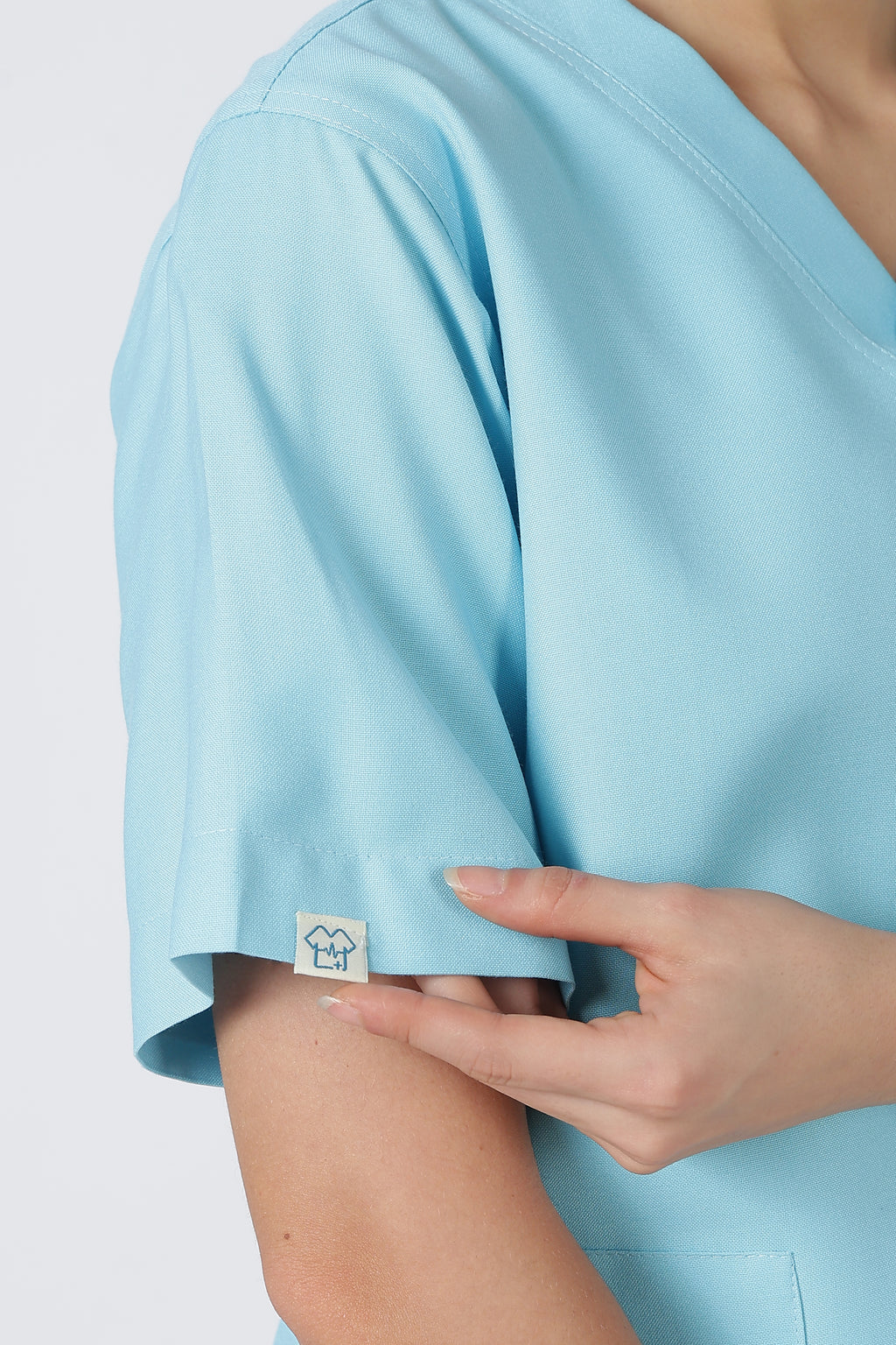 Prime – Women's V-Neck Scrub - 7 Pocket - Eucalyptus